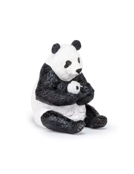 Figurine Panda Assis Bébé Papo - Scène Maternelle