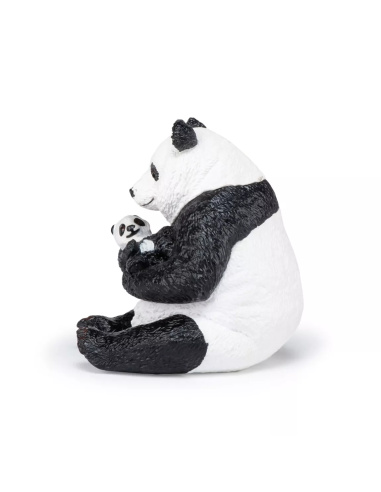 Figurine Panda Assis Bébé Papo - Scène Maternelle
