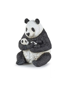 Figurine Panda Assis Bébé Papo - Scène Maternelle