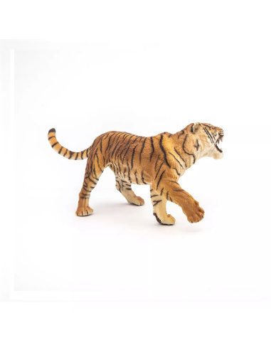 Figurine Tigre Rugissant Papo - Félin Sumatra