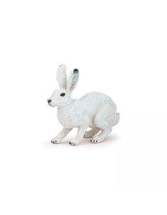 Figurine Lièvre Polaire Papo - Lagomorphe Arctique