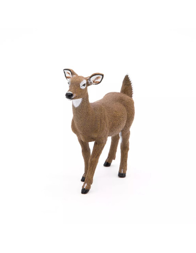 Figurine Biche Virginie Papo - Cervidé Femelle