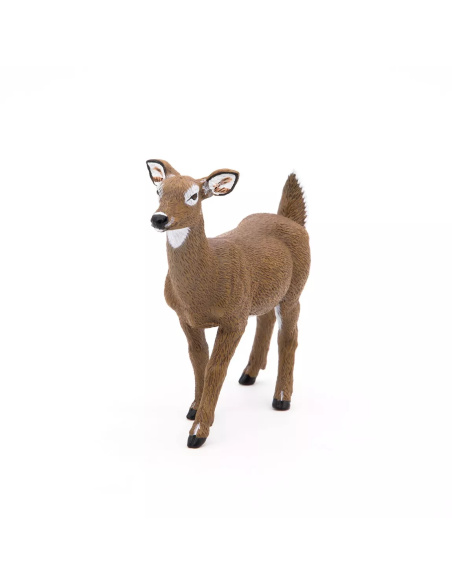 Figurine Biche Virginie Papo - Cervidé Femelle