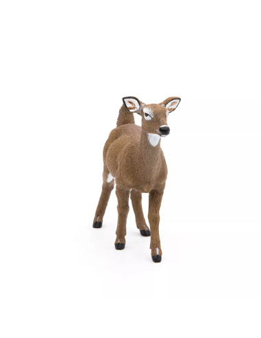 Figurine Biche Virginie Papo - Cervidé Femelle
