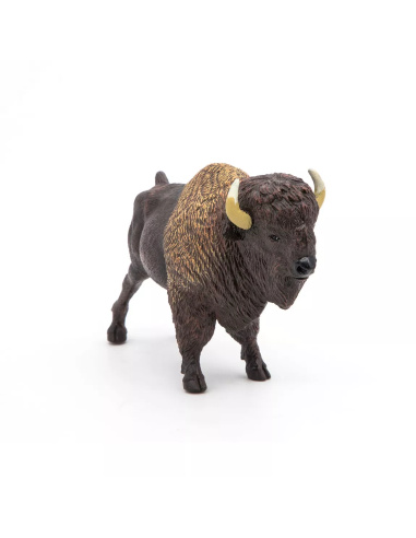 Figurine Bison Amérique Papo - Bovidé Emblématique