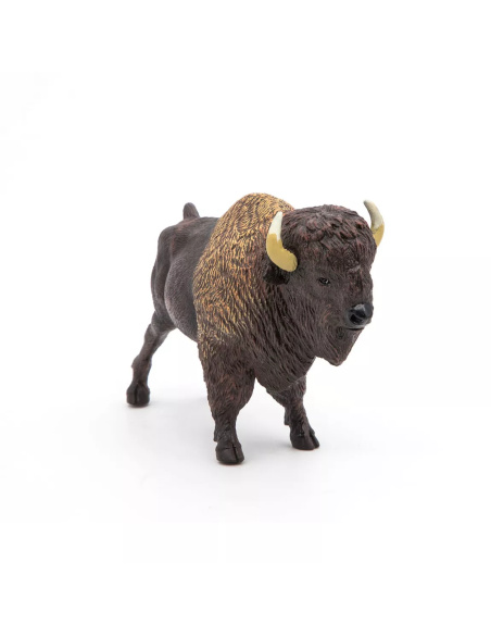 Figurine Bison Amérique Papo - Bovidé Emblématique