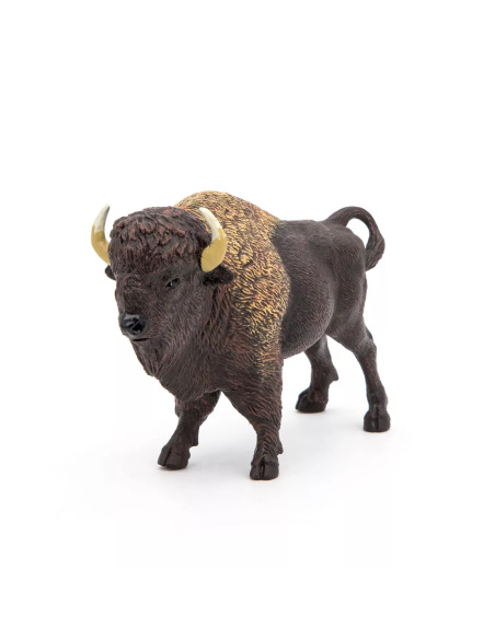 Figurine Bison Amérique Papo - Bovidé Emblématique