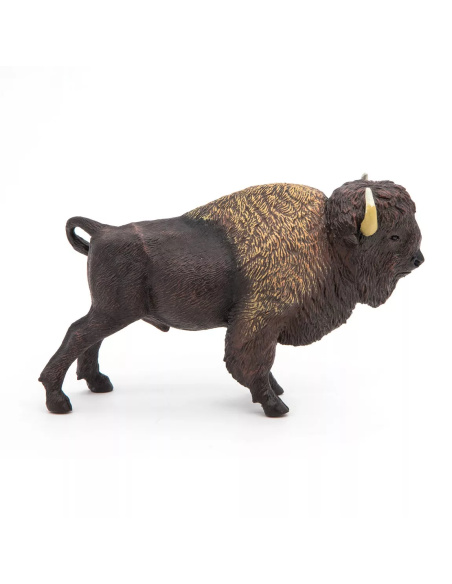 Figurine Bison Amérique Papo - Bovidé Emblématique