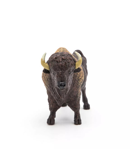 Figurine Bison Amérique Papo - Bovidé Emblématique