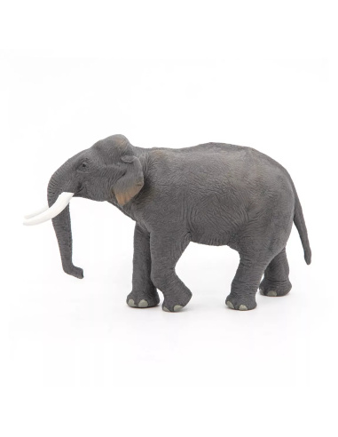 Figurine Éléphant Asie Papo - Pachyderme Intelligent