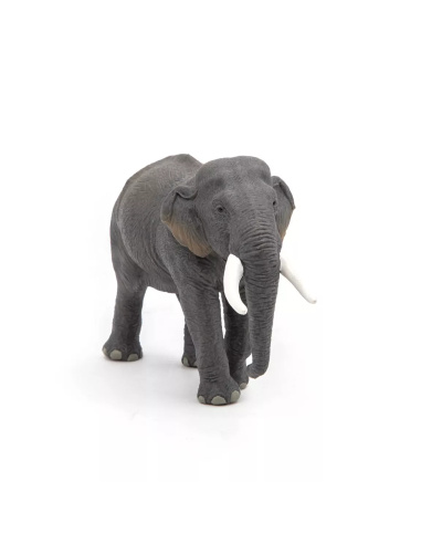 Figurine Éléphant Asie Papo - Pachyderme Intelligent