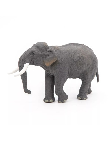 Figurine Éléphant Asie Papo - Pachyderme Intelligent