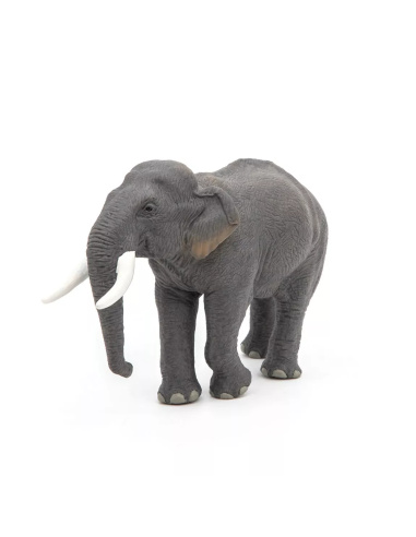 Figurine Éléphant Asie Papo - Pachyderme Intelligent
