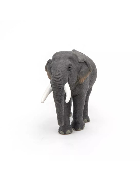 Figurine Éléphant Asie Papo - Pachyderme Intelligent