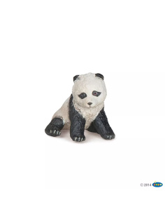 Figurine Bébé Panda Assis Papo - Jeune Ursidé