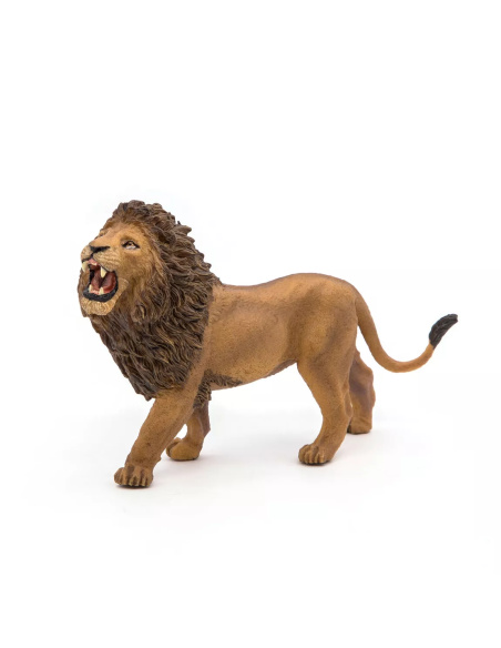 Figurine Lion Rugissant Papo - Roi Animaux