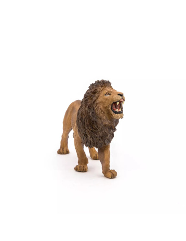 Figurine Lion Rugissant Papo - Roi Animaux