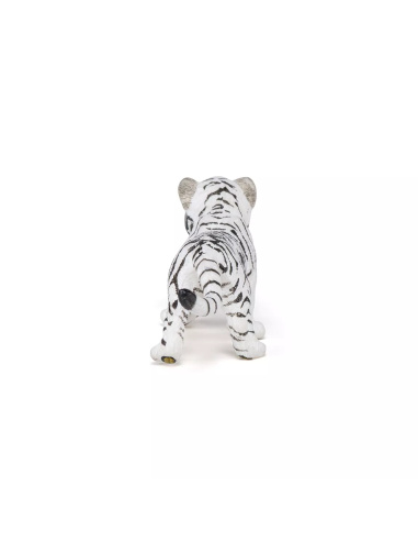 Figurine Bébé Tigre Blanc Papo - Félin Leucistique