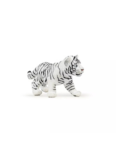 Figurine Bébé Tigre Blanc Papo - Félin Leucistique