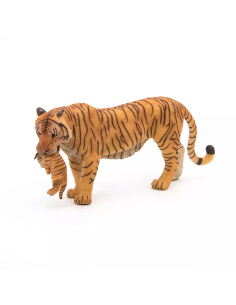 Figurine Tigresse et Bébé Papo - Féline Asie