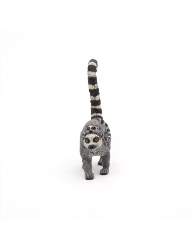 Figurine Lémurien et Bébé Papo - Primate Madagascar