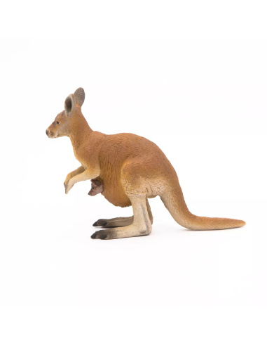 Figurine Kangourou et Bébé Papo - Marsupial Australien
