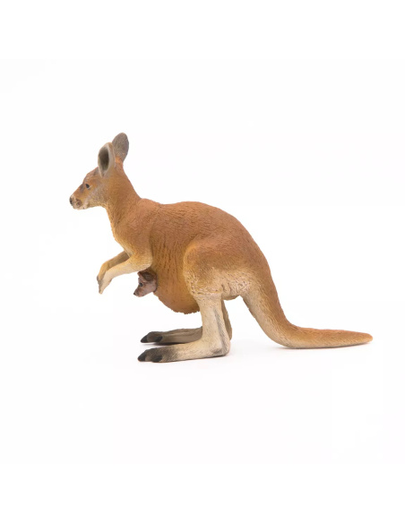 Figurine Kangourou et Bébé Papo - Marsupial Australien