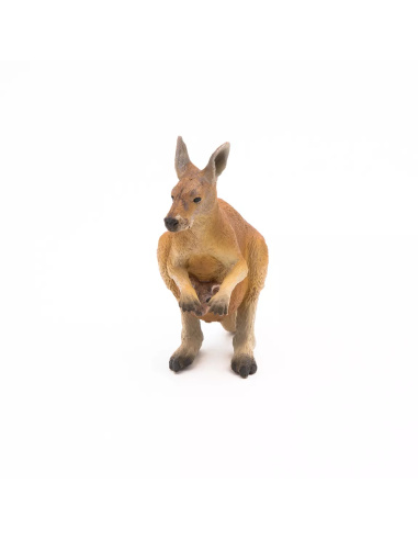 Figurine Kangourou et Bébé Papo - Marsupial Australien