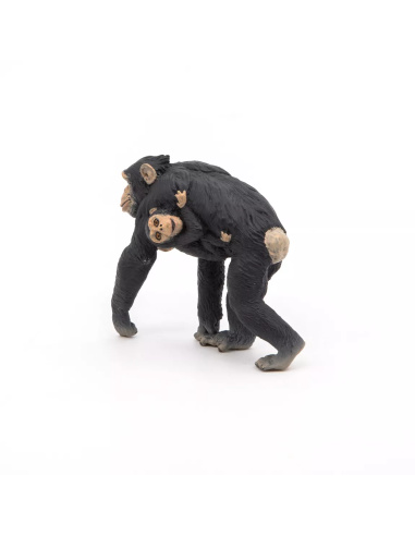 Figurine Chimpanzé et Bébé Papo - Primate Intelligent