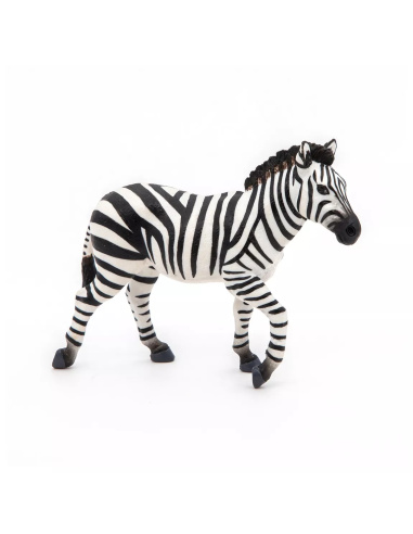 Figurine Zèbre Mâle Papo - Équidé Africain