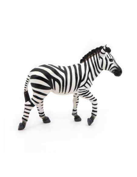 Figurine Zèbre Mâle Papo - Équidé Africain