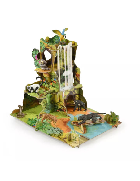 Playset Jungle Papo Isiplay - Décor Aire de Jeu