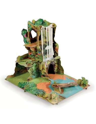 Playset Jungle Papo Isiplay - Décor Aire de Jeu