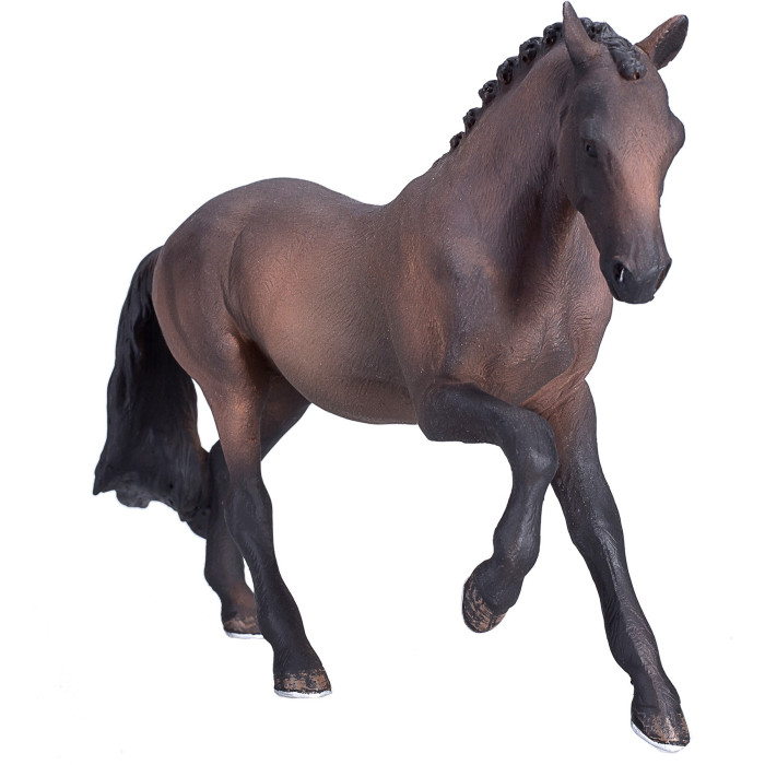 Figurine cheval Hanovrien brun - Mojo 387390 | Matériel pédagogique | Enrichissement Montessori