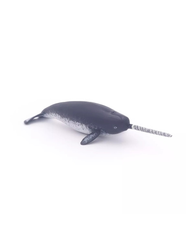 Figurine Narval Papo - Cétacé Licorne Mers