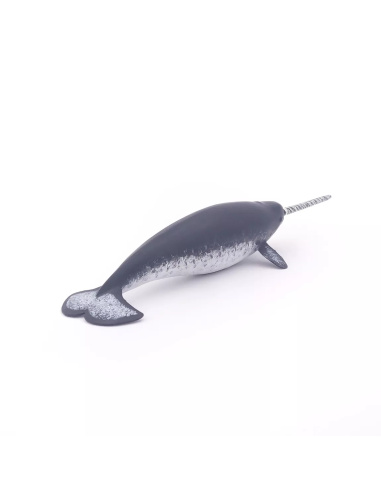 Figurine Narval Papo - Cétacé Licorne Mers