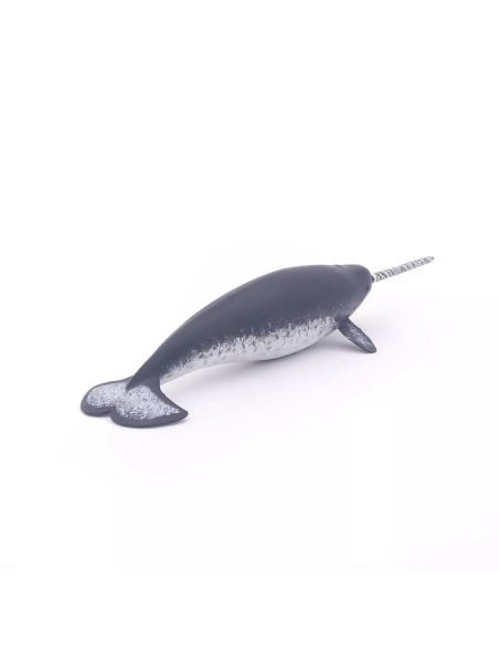 Figurine Narval Papo - Cétacé Licorne Mers