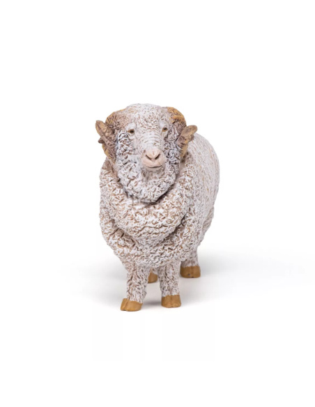 Figurine Mouton Mérinos Papo - Ovidé Textile