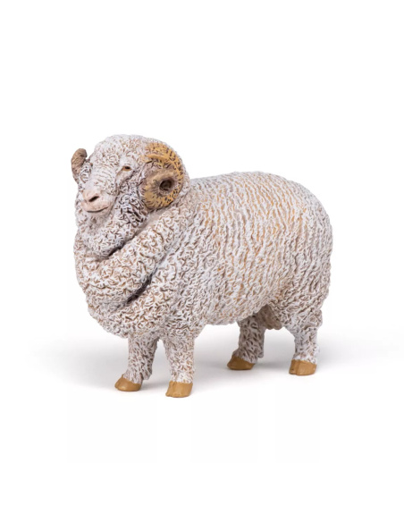 Figurine Mouton Mérinos Papo - Ovidé Textile