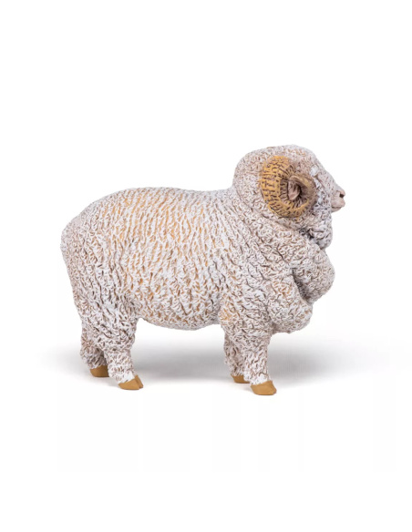 Figurine Mouton Mérinos Papo - Ovidé Textile