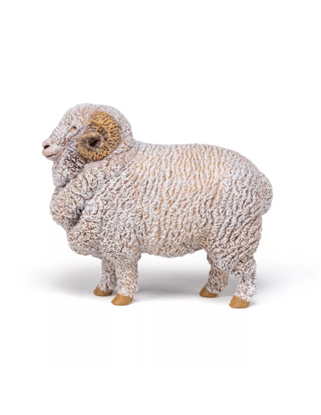 Figurine Mouton Mérinos Papo - Ovidé Textile