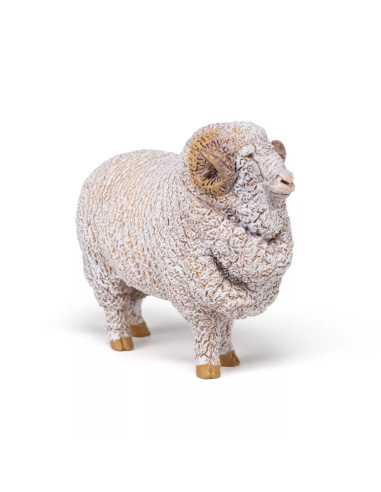 Figurine Mouton Mérinos Papo - Ovidé Textile