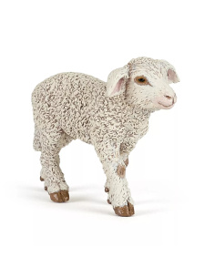 Figurine Agneau Mérinos Papo - Jeune Ovidé