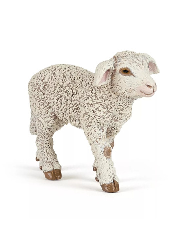 Figurine Agneau Mérinos Papo - Jeune Ovidé