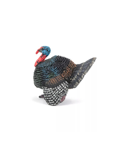 Figurine Dindon Papo - Galliforme Amérique - Vie à la ferme