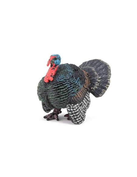 Figurine Dindon Papo - Galliforme Amérique - Vie à la ferme