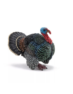 Figurine Dindon Papo - Galliforme Amérique - Vie à la ferme