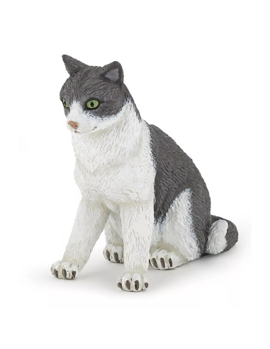 Figurine Chatte Assise Papo - Félin Domestique
