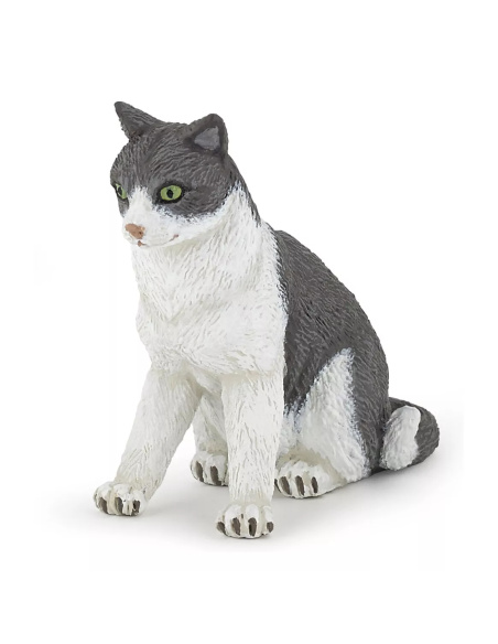 Figurine Chatte Assise Papo - Félin Domestique