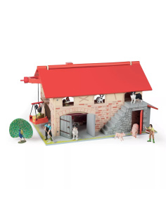 Playset Grande Ferme Bois Papo - Aire Jeu Agriculture